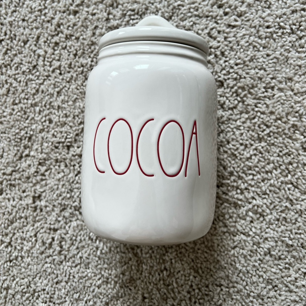 Rae Dunn Cocoa Jar